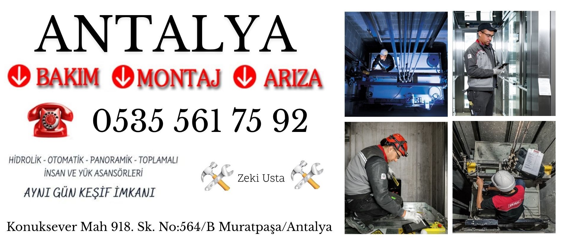 Antalya Asansör Tamiri